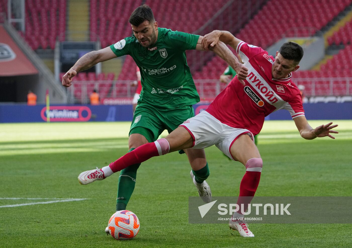 Russia Soccer Premier-League Spartak - Rubin