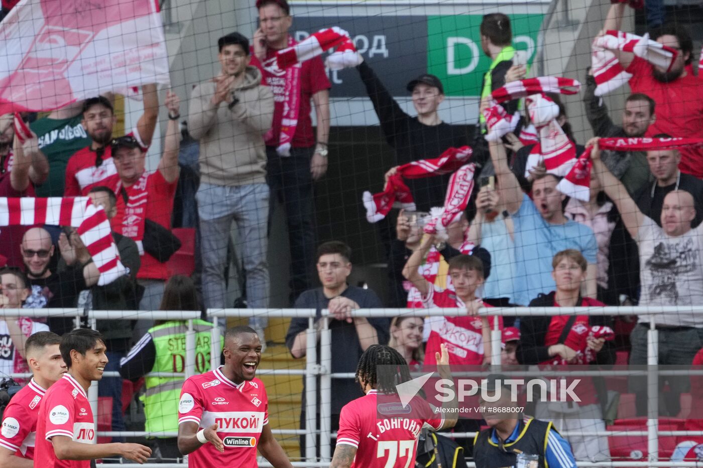 Russia Soccer Premier-League Spartak - Rubin