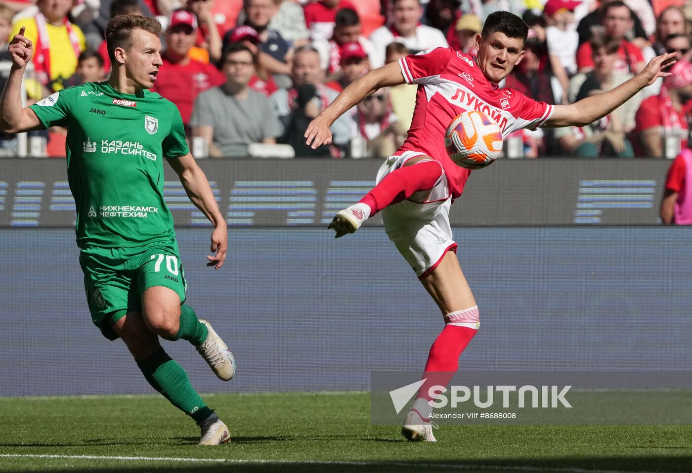 Russia Soccer Premier-League Spartak - Rubin