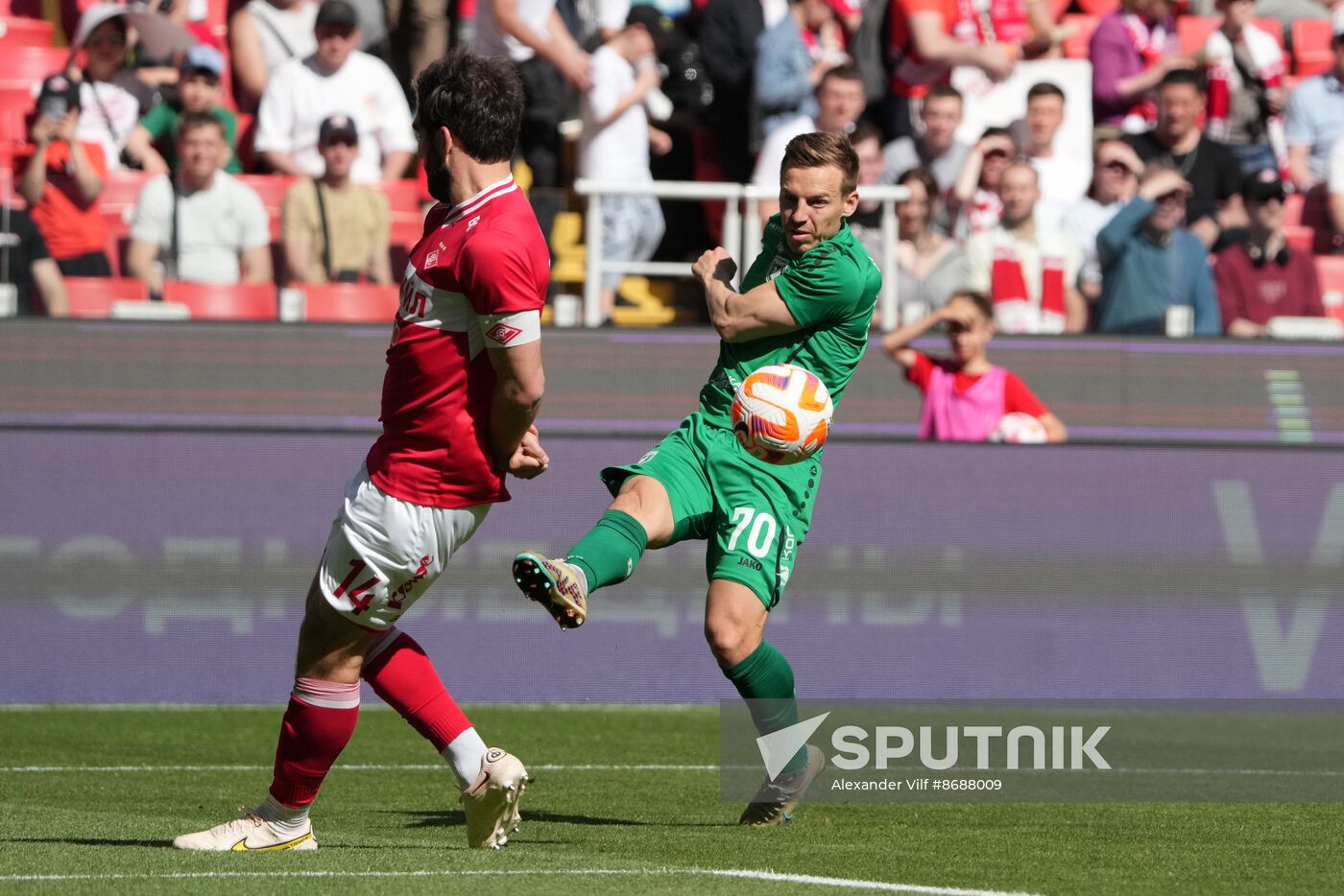 Russia Soccer Premier-League Spartak - Rubin