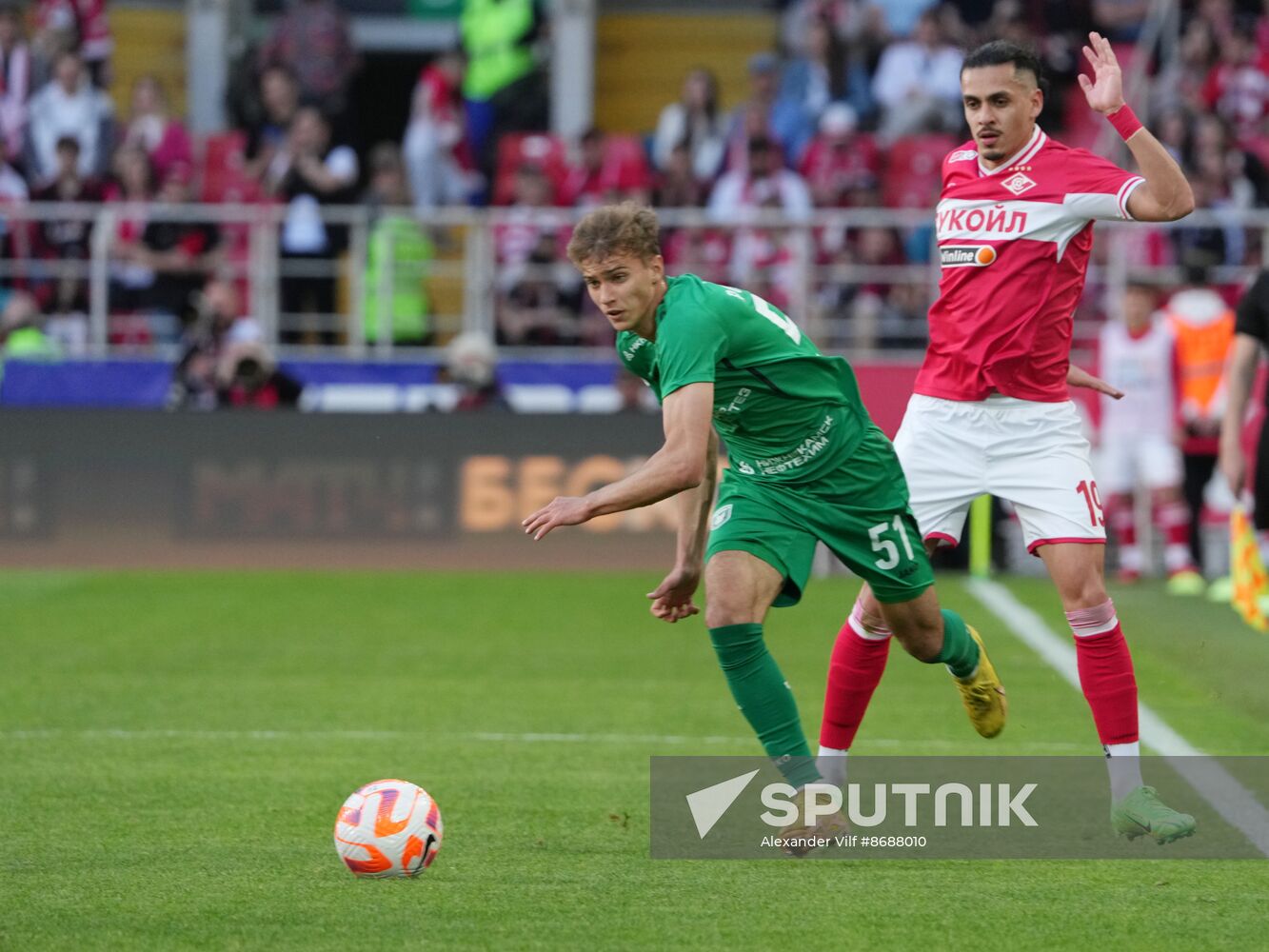 Russia Soccer Premier-League Spartak - Rubin