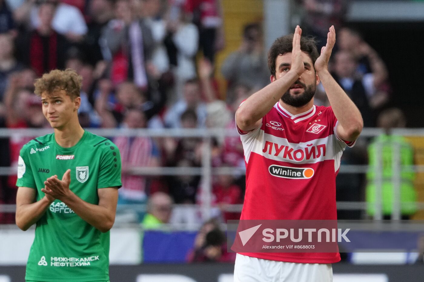 Russia Soccer Premier-League Spartak - Rubin