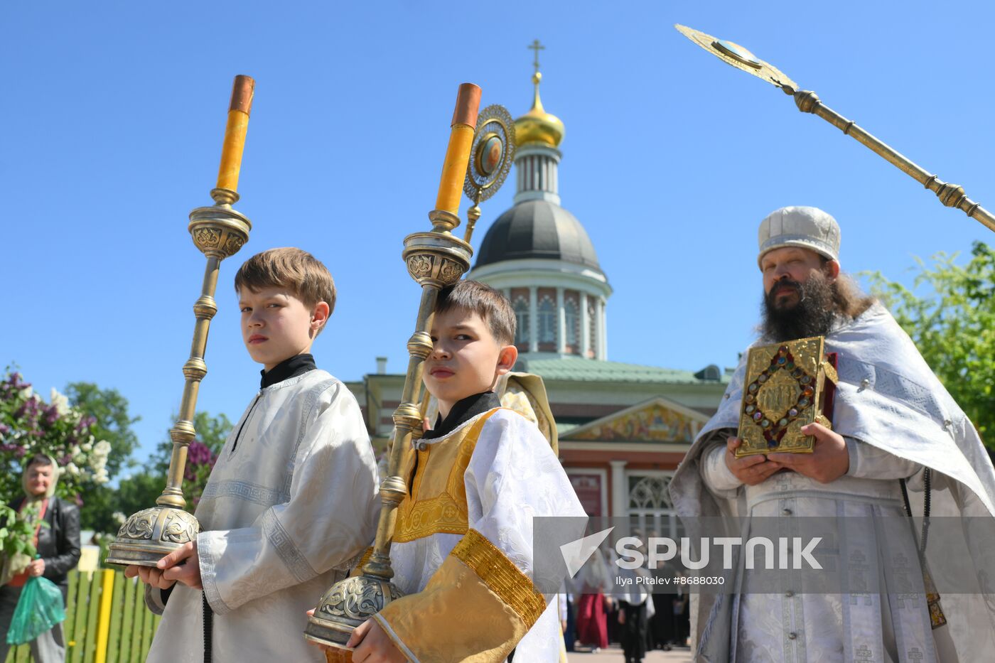 Russia Religion Myrrh-Bearing Women Sunday