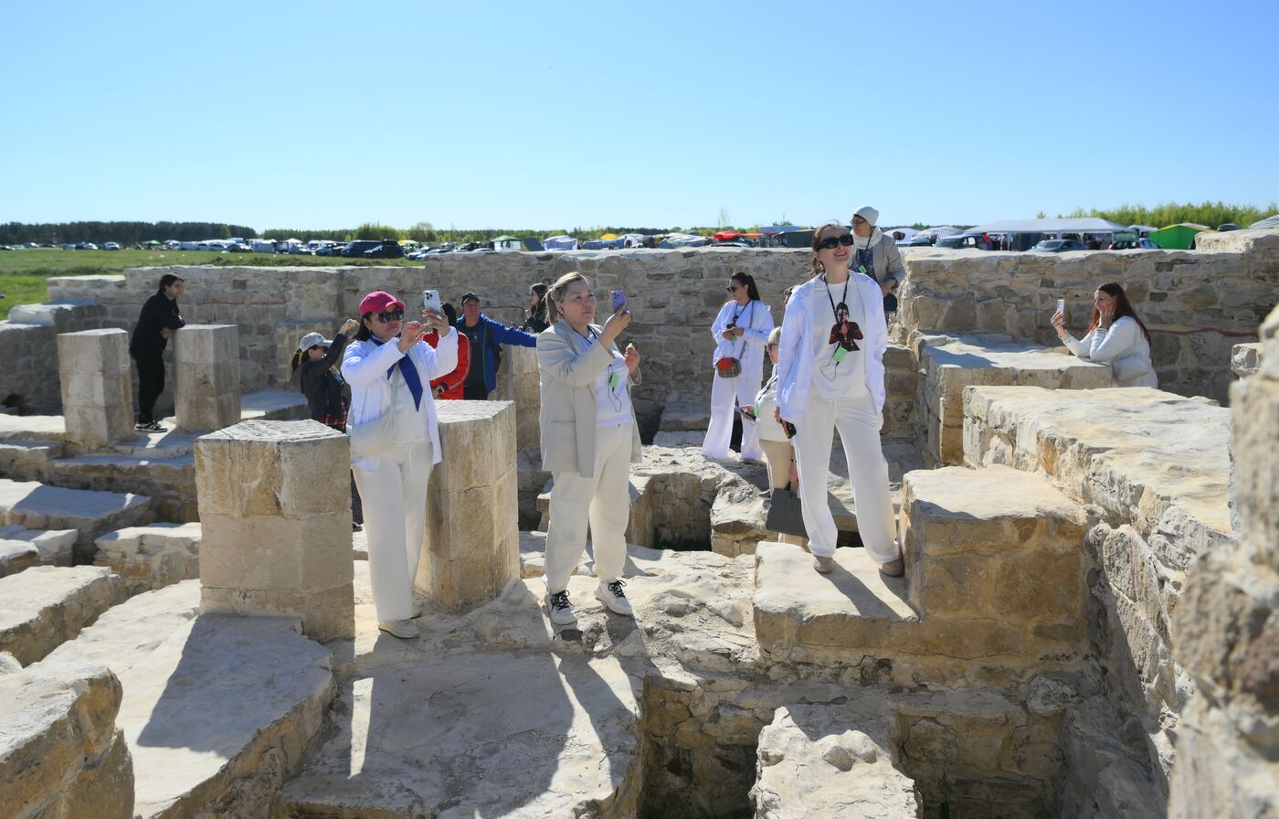 KAZANFORUM 2024.  Guided tour of ancient Bolgar city