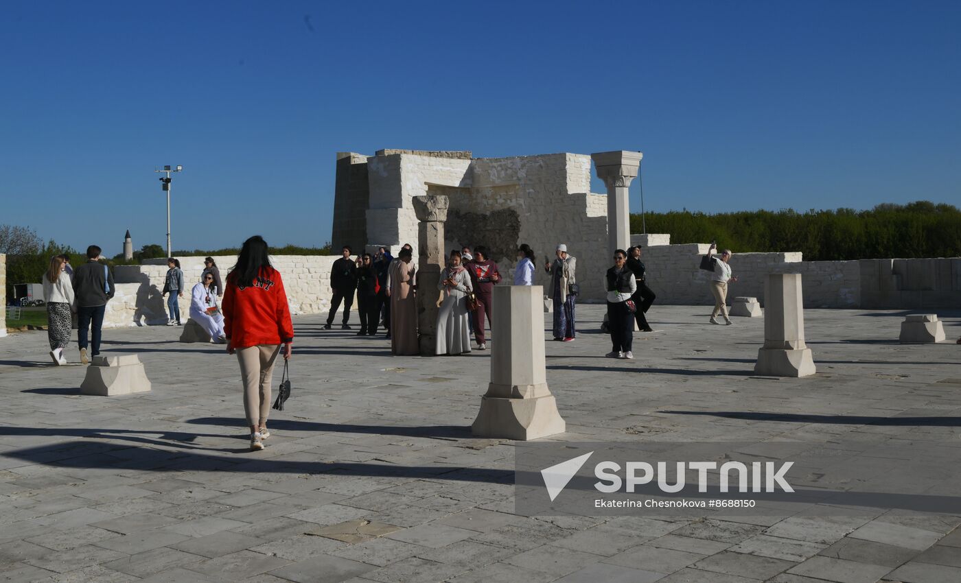 KAZANFORUM 2024.  Guided tour of ancient Bolgar city