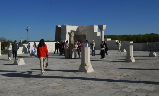 KAZANFORUM 2024.  Guided tour of ancient Bolgar city