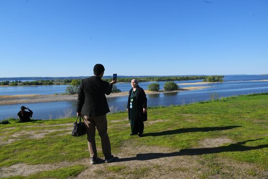 KAZANFORUM 2024.  Guided tour of ancient Bolgar city