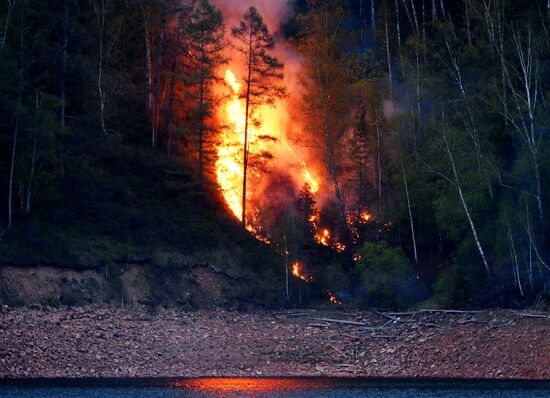 Russia Siberia Wildfire