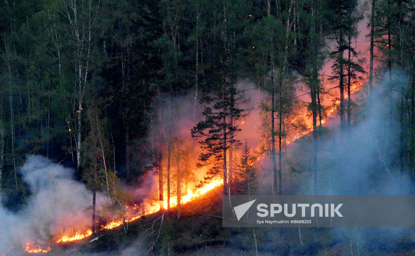 Russia Siberia Wildfire