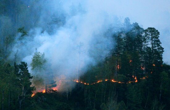Russia Siberia Wildfire