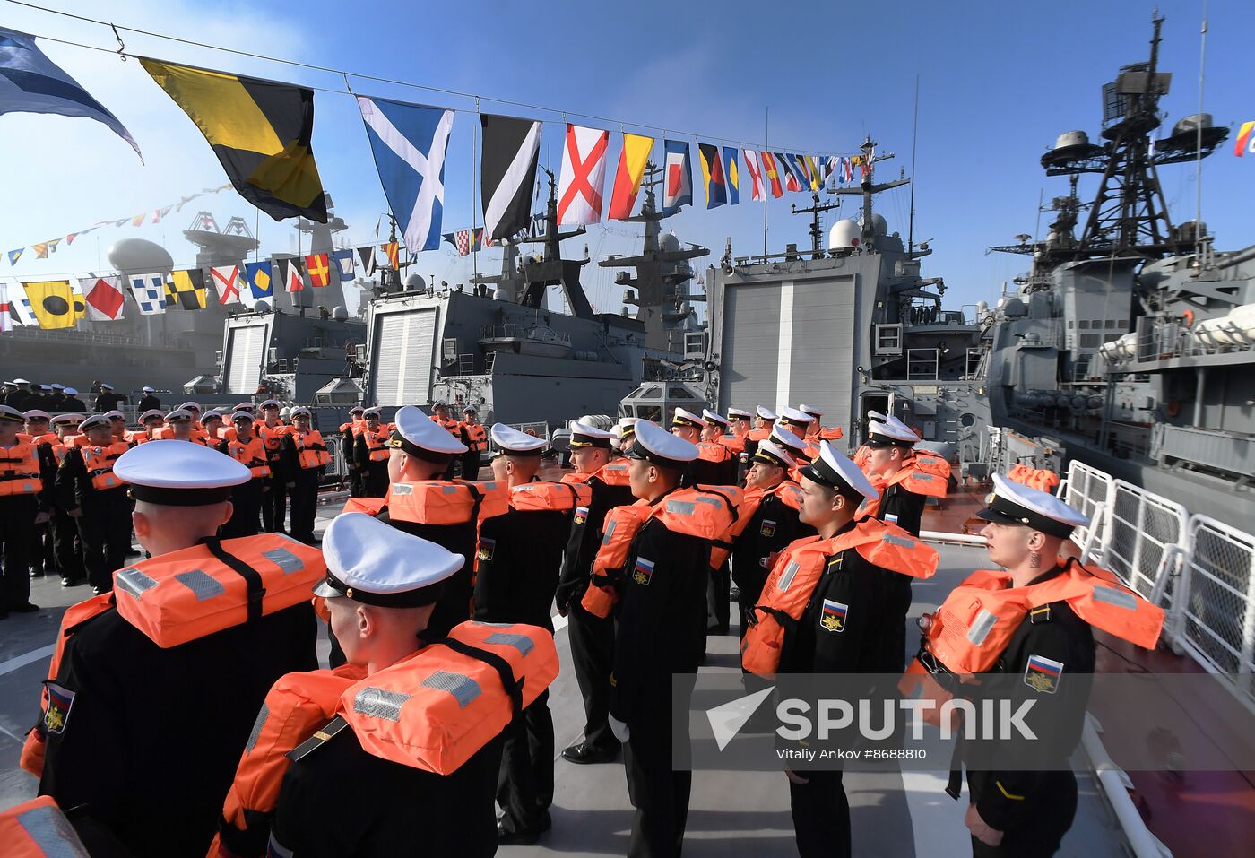 Russia Navy Pacific Fleet Day