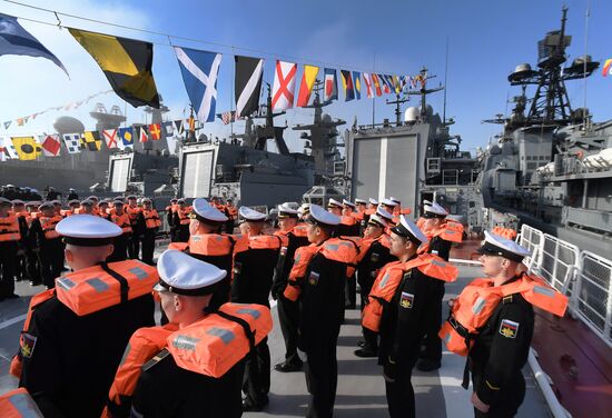 Russia Navy Pacific Fleet Day