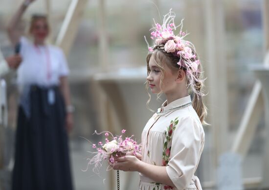 RUSSIA EXPO. Opening of Future in Flowers Festival