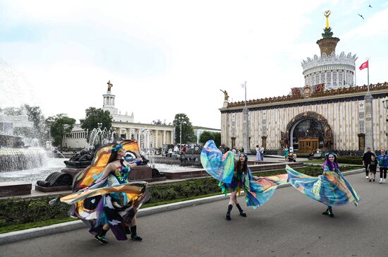 RUSSIA EXPO. Opening of Future in Flowers Festival