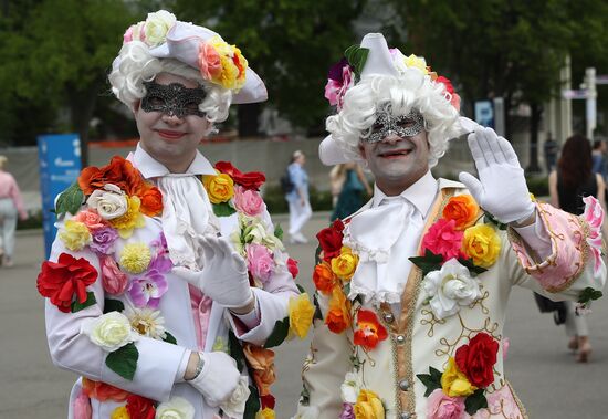 RUSSIA EXPO. Opening of Future in Flowers Festival