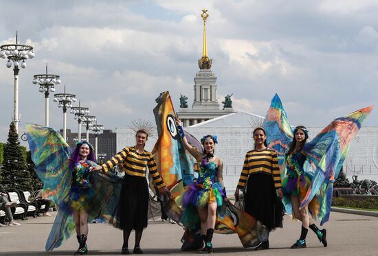 RUSSIA EXPO. Opening of Future in Flowers Festival