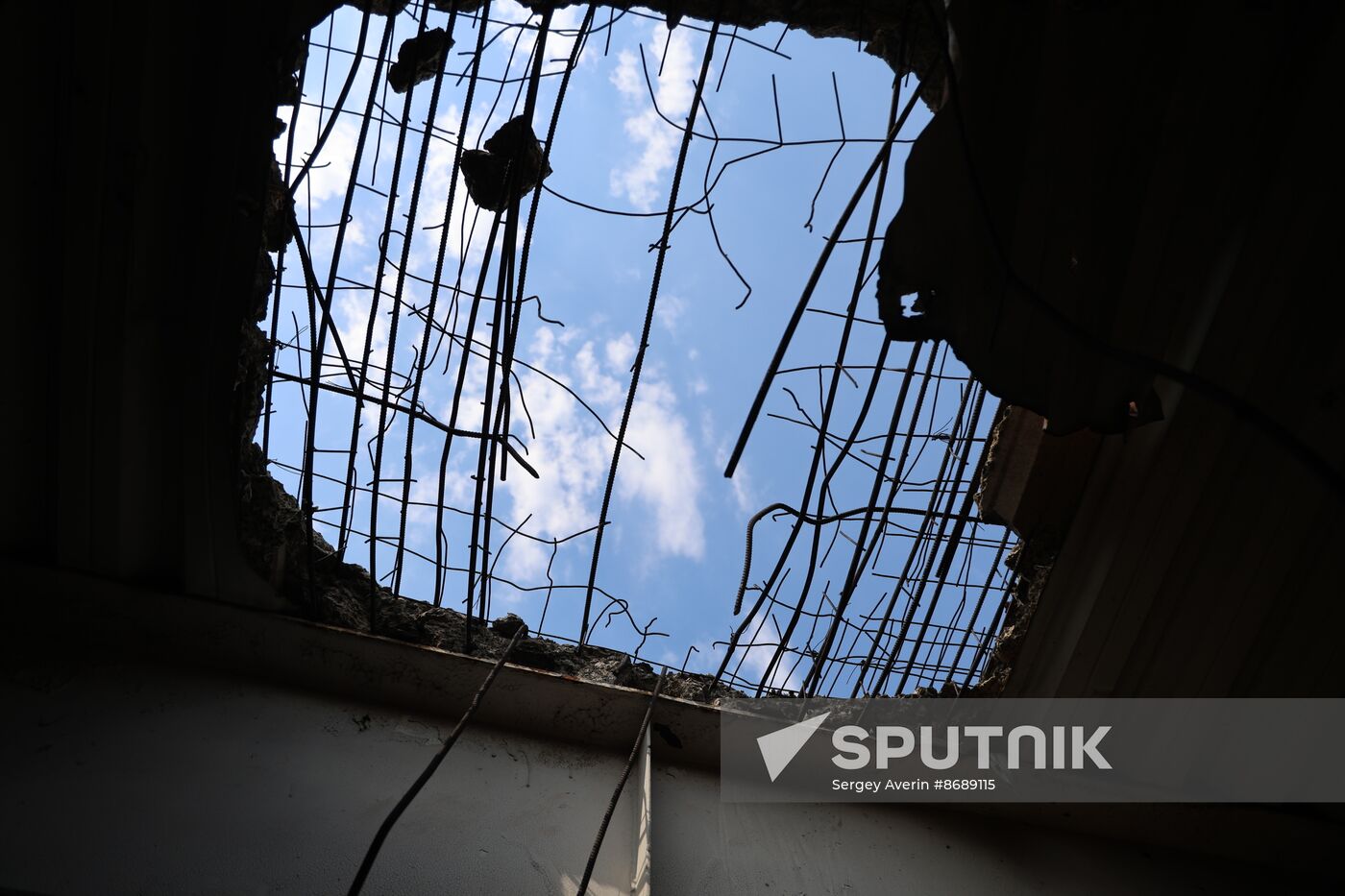 Russia DPR Destroyed Airport