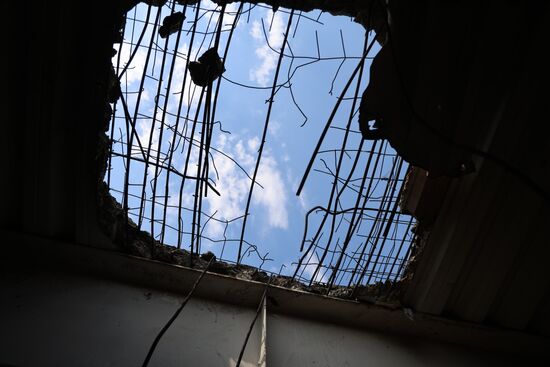 Russia DPR Destroyed Airport