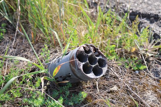 Russia DPR Destroyed Airport