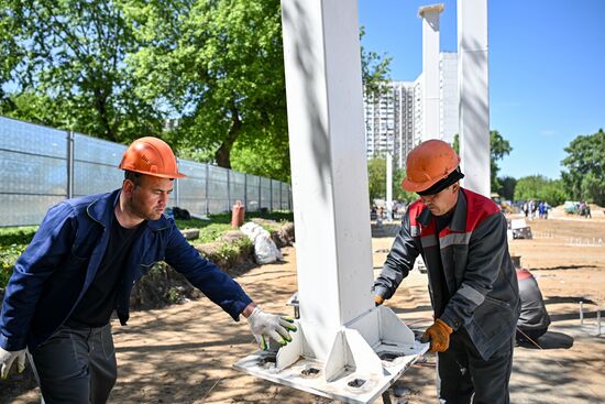 Russia Lokomotiv Stadium Reconstruction