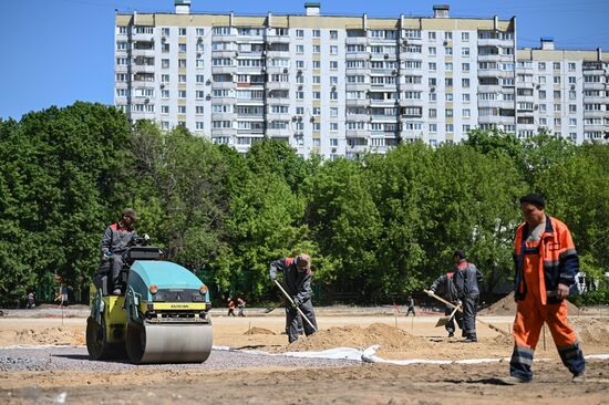 Russia Lokomotiv Stadium Reconstruction