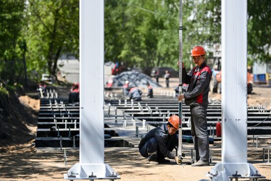 Russia Lokomotiv Stadium Reconstruction