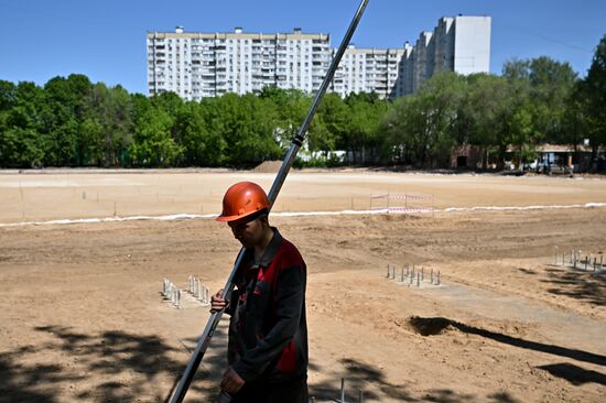 Russia Lokomotiv Stadium Reconstruction