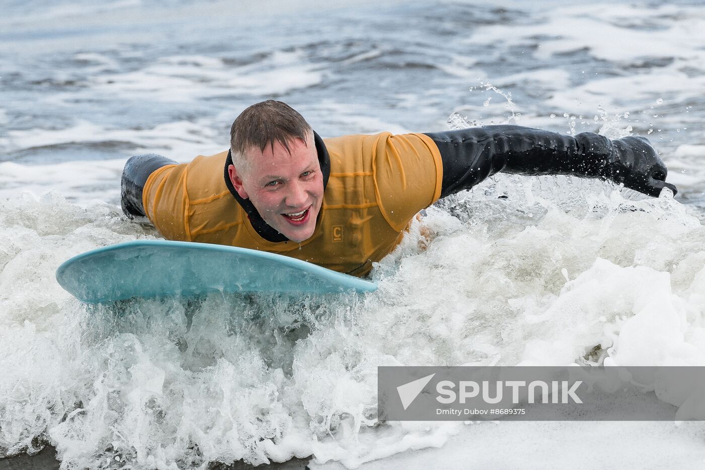 Russia Arctic Circle Surfing