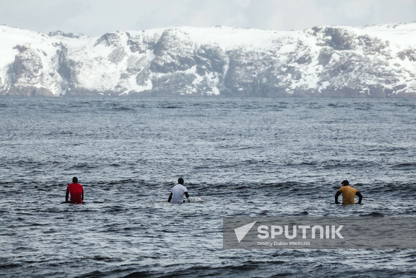 Russia Arctic Circle Surfing