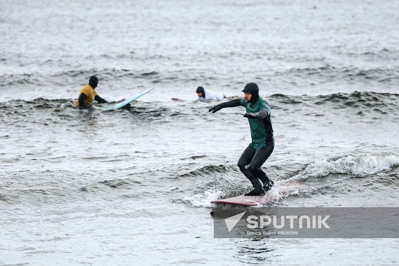 Russia Arctic Circle Surfing