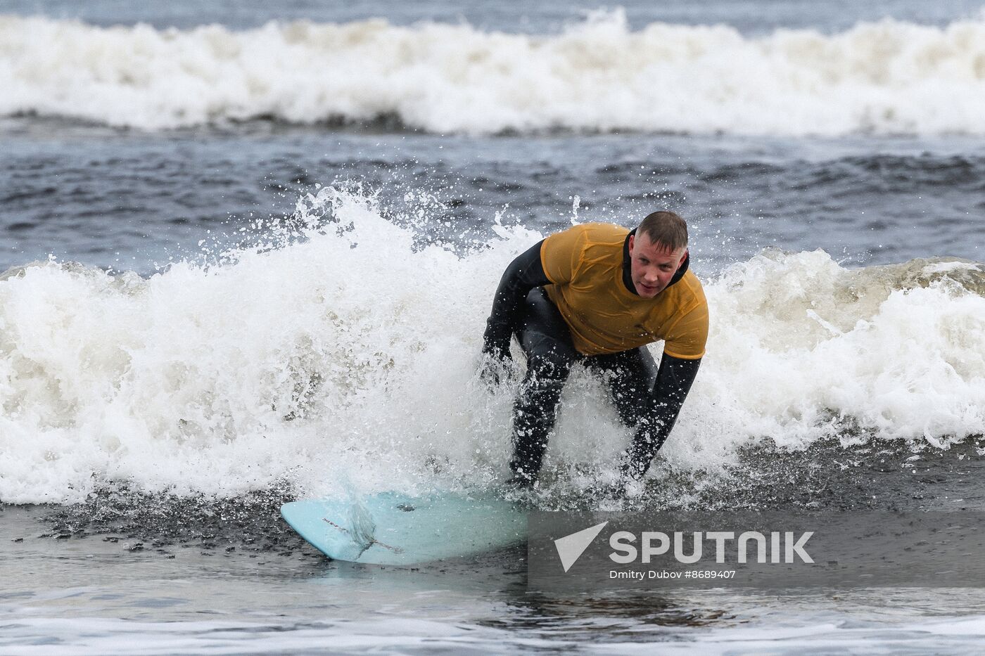 Russia Arctic Circle Surfing