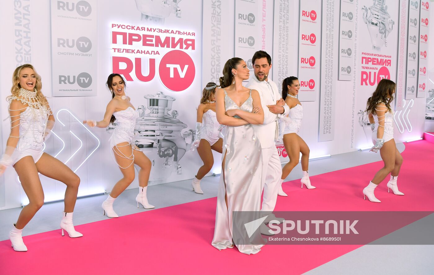 Russia RU.TV Channel Music Award Ceremony