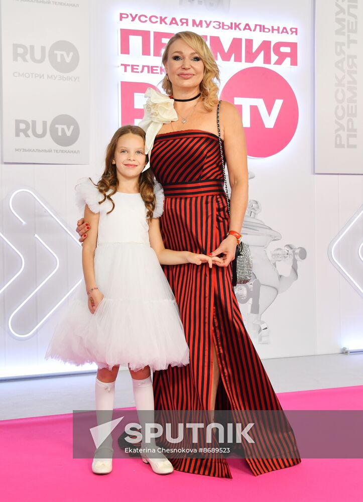 Russia RU.TV Channel Music Award Ceremony