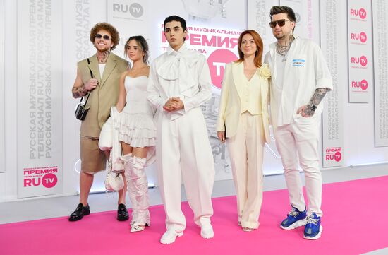 Russia RU.TV Channel Music Award Ceremony