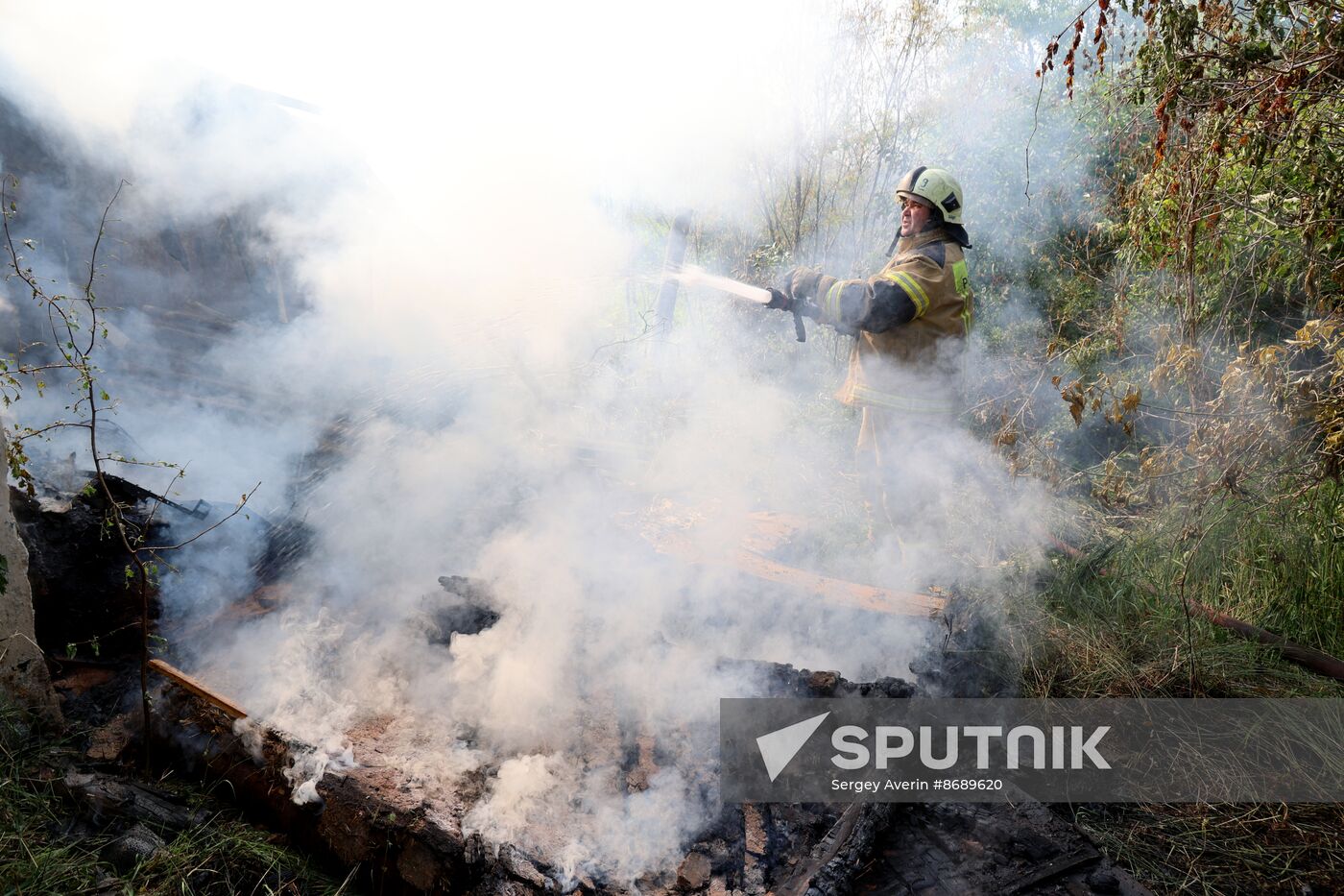 Russia Ukraine Military Operation Shelling