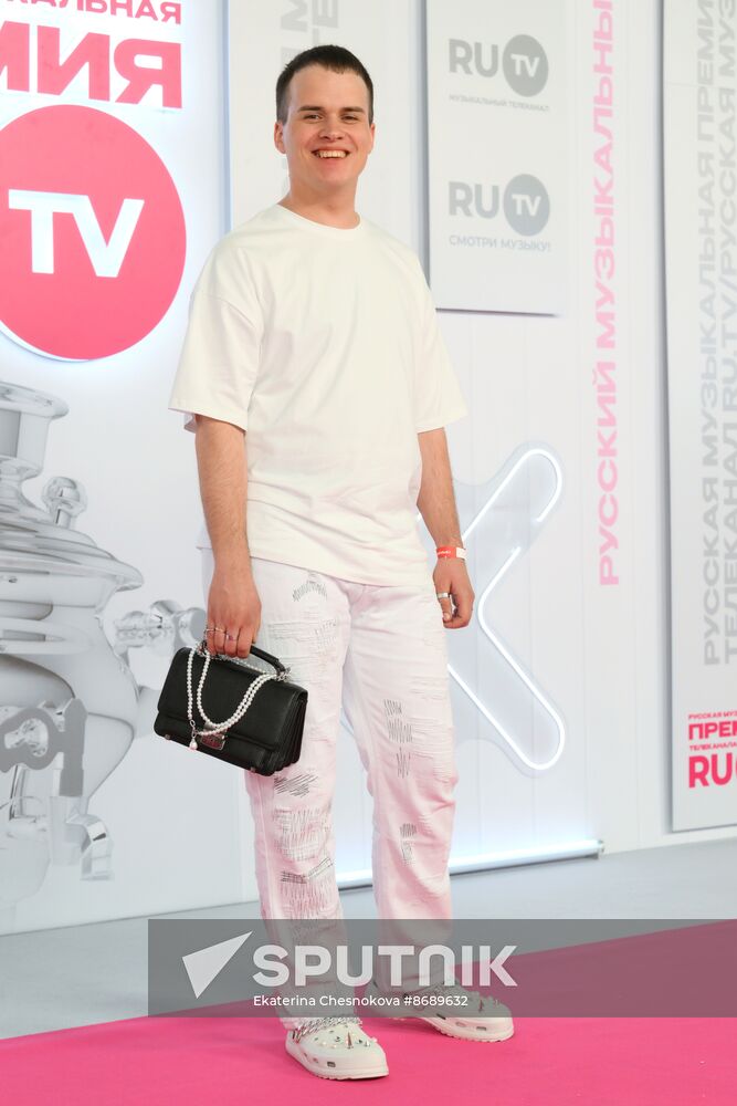 Russia RU.TV Channel Music Award Ceremony