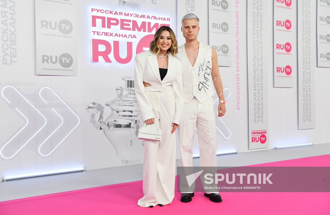 Russia RU.TV Channel Music Award Ceremony