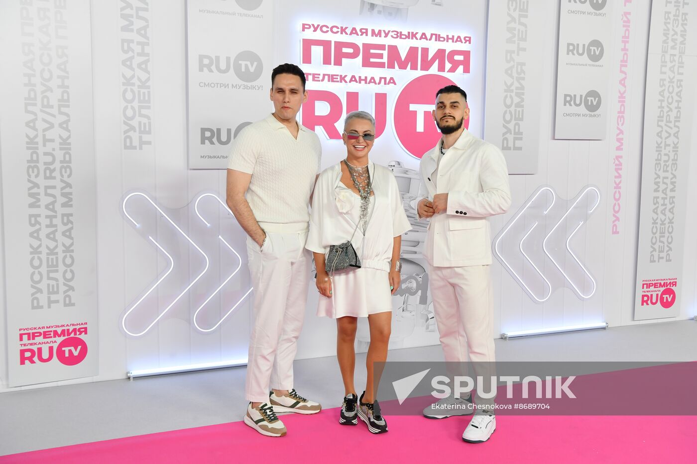 Russia RU.TV Channel Music Award Ceremony