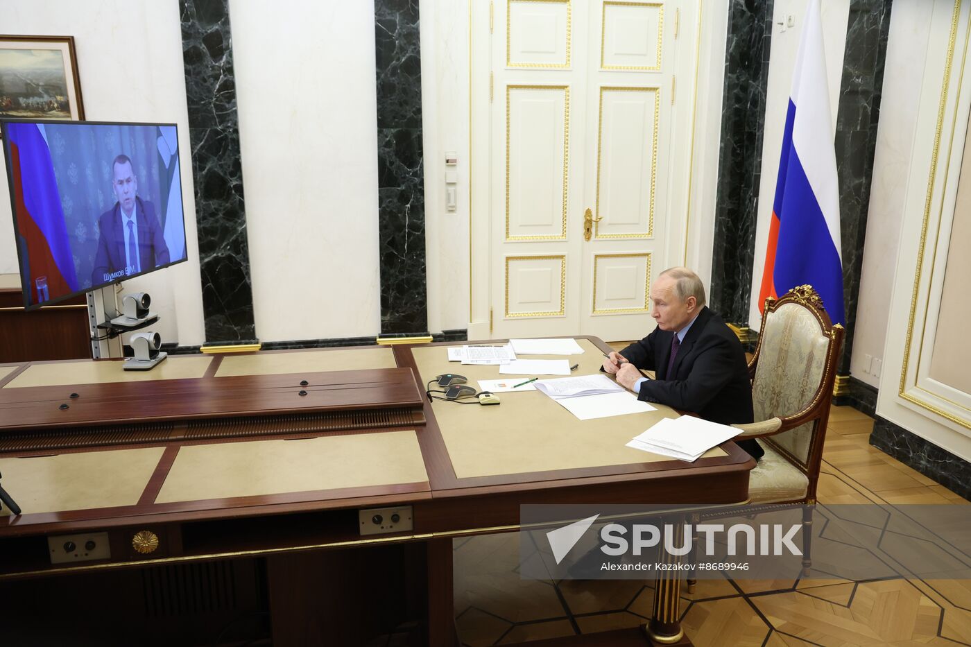Russia Putin Kurgan Region Governor