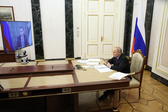 Russia Putin Kurgan Region Governor