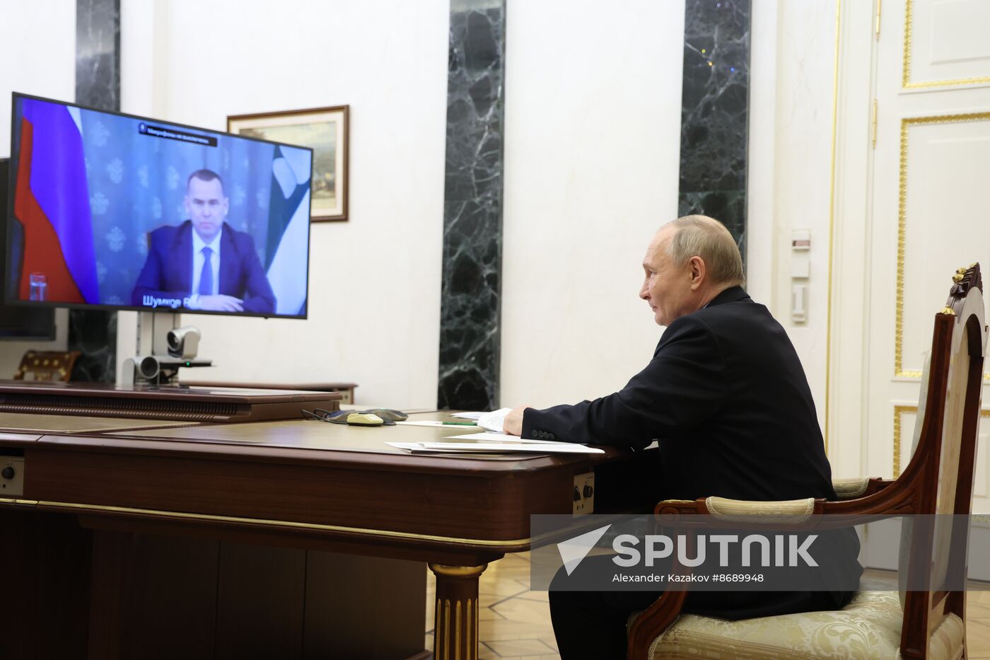 Russia Putin Kurgan Region Governor
