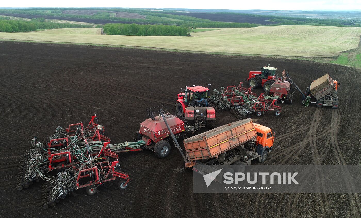 Russia Agriculture Sowing