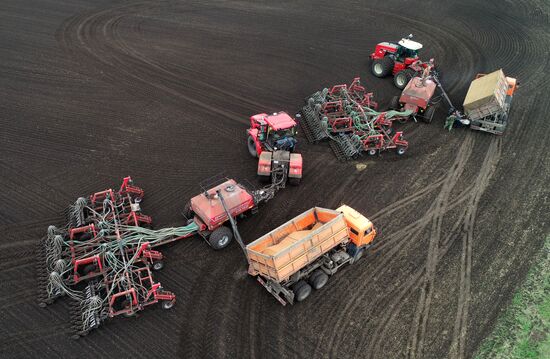 Russia Agriculture Sowing