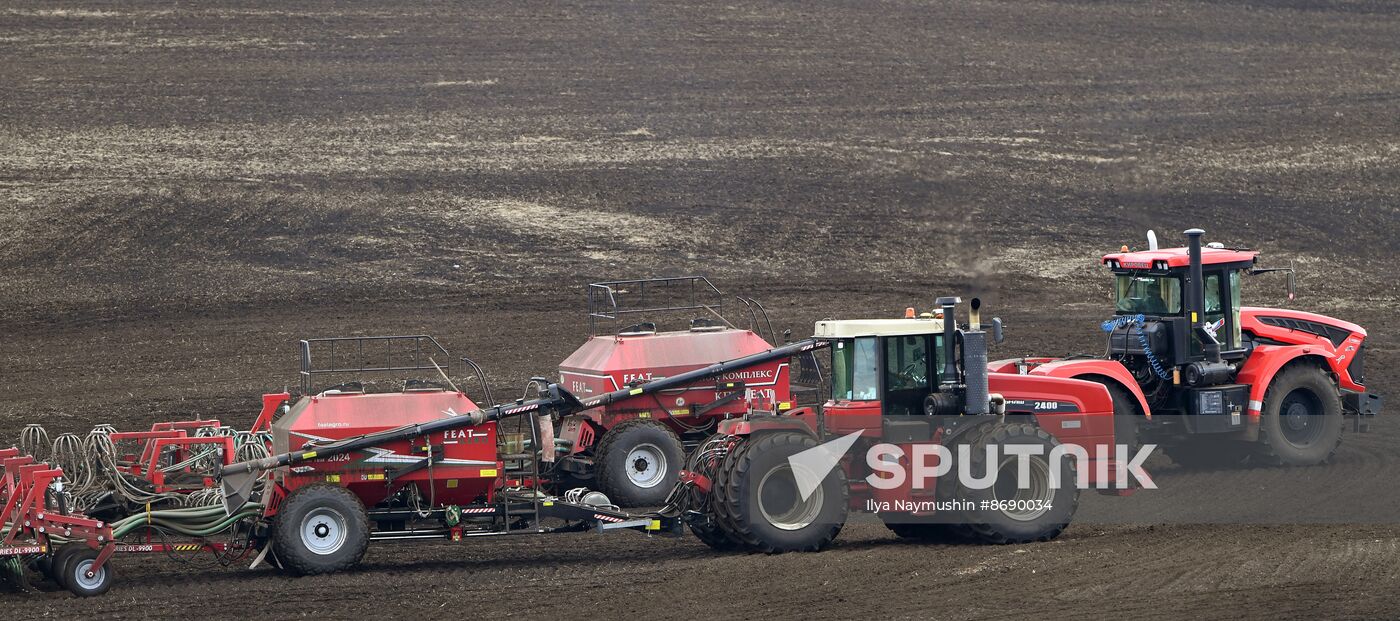 Russia Agriculture Sowing