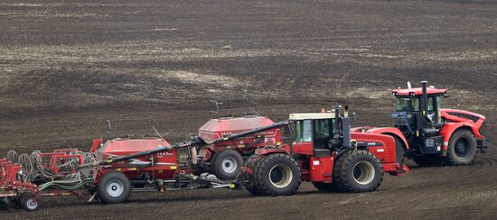 Russia Agriculture Sowing