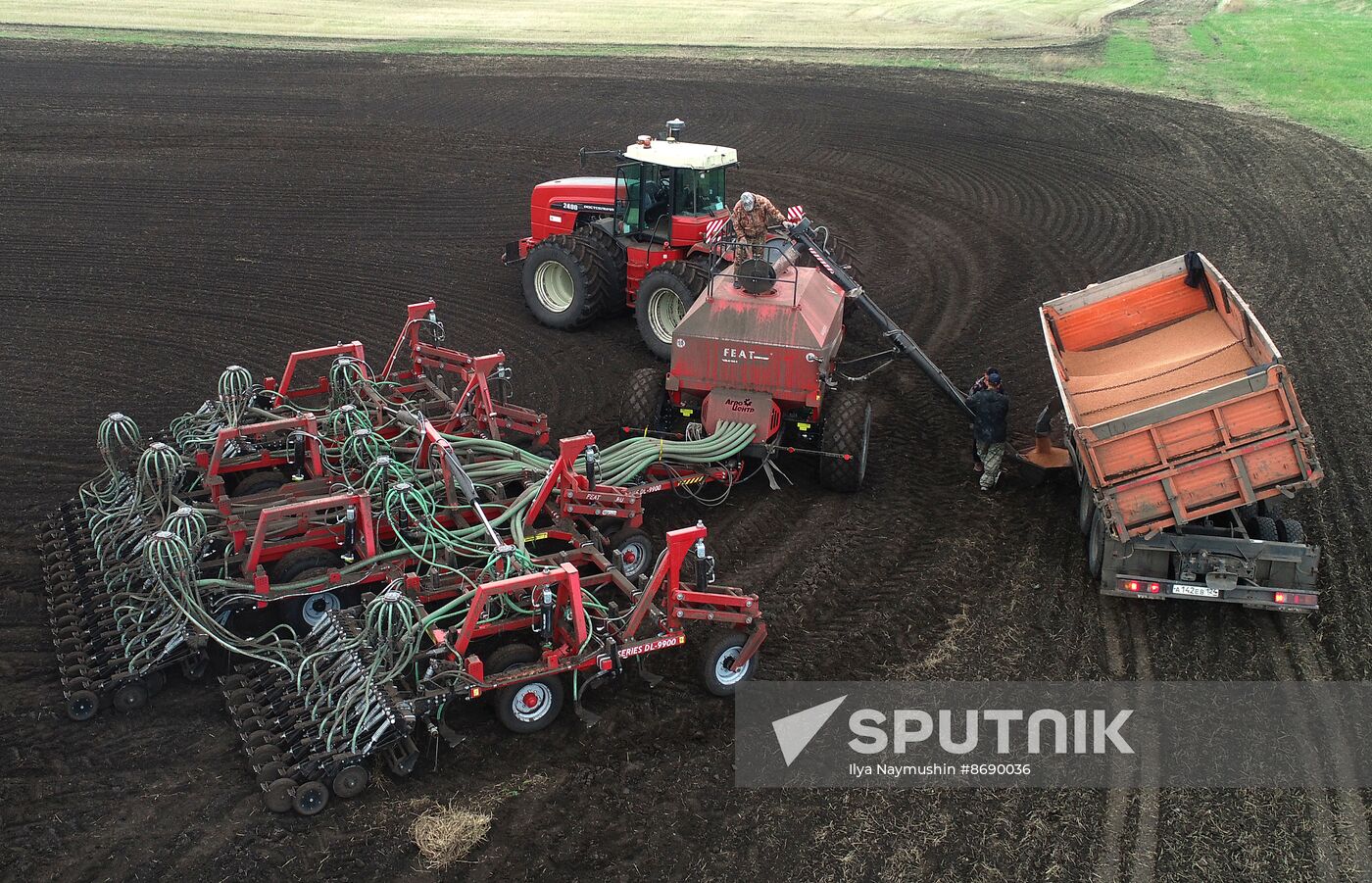 Russia Agriculture Sowing