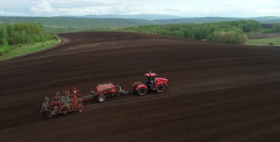 Russia Agriculture Sowing