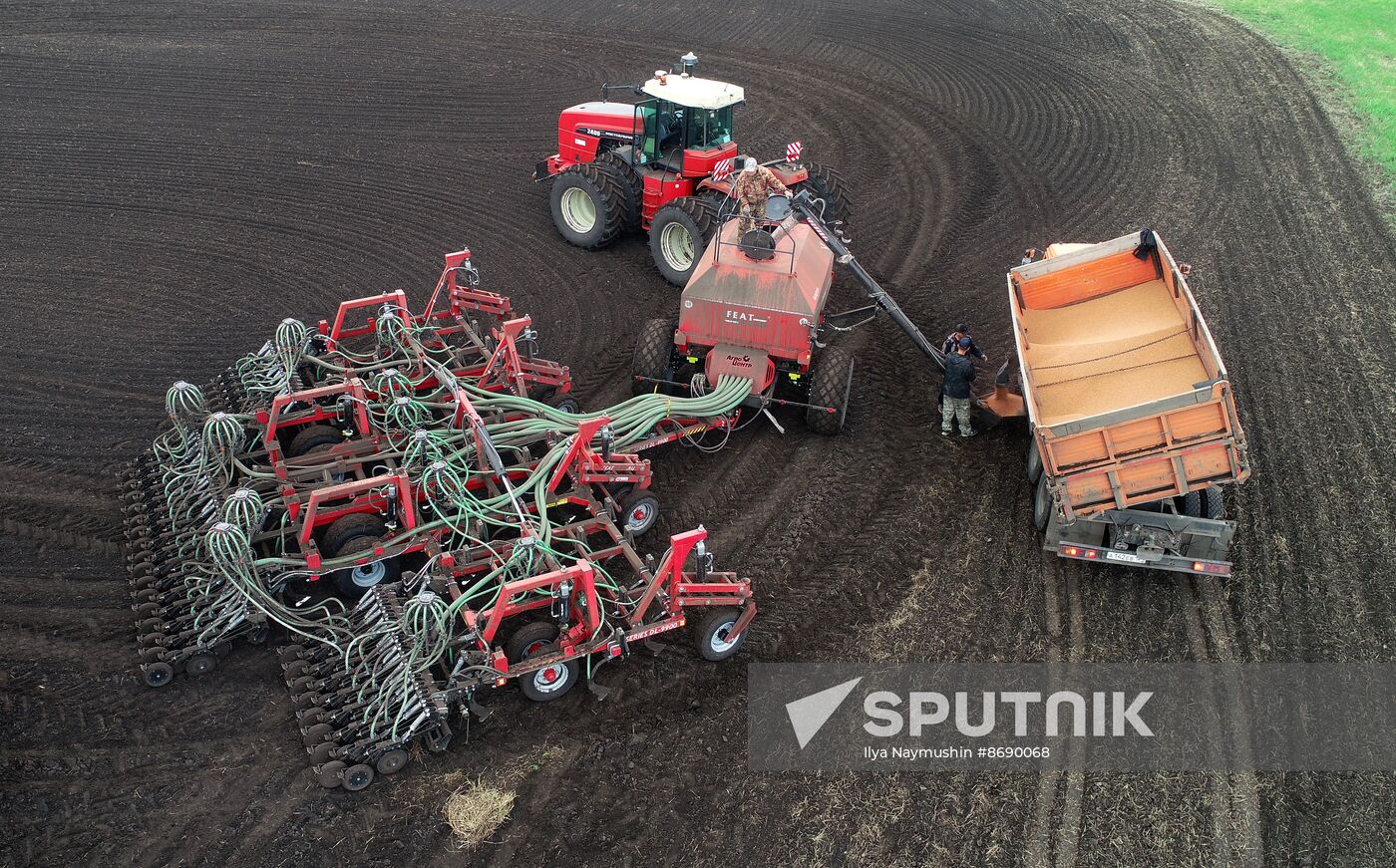 Russia Agriculture Sowing