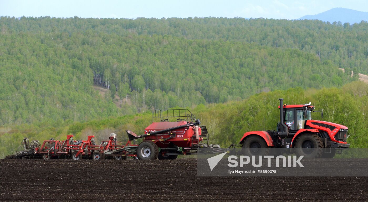 Russia Agriculture Sowing