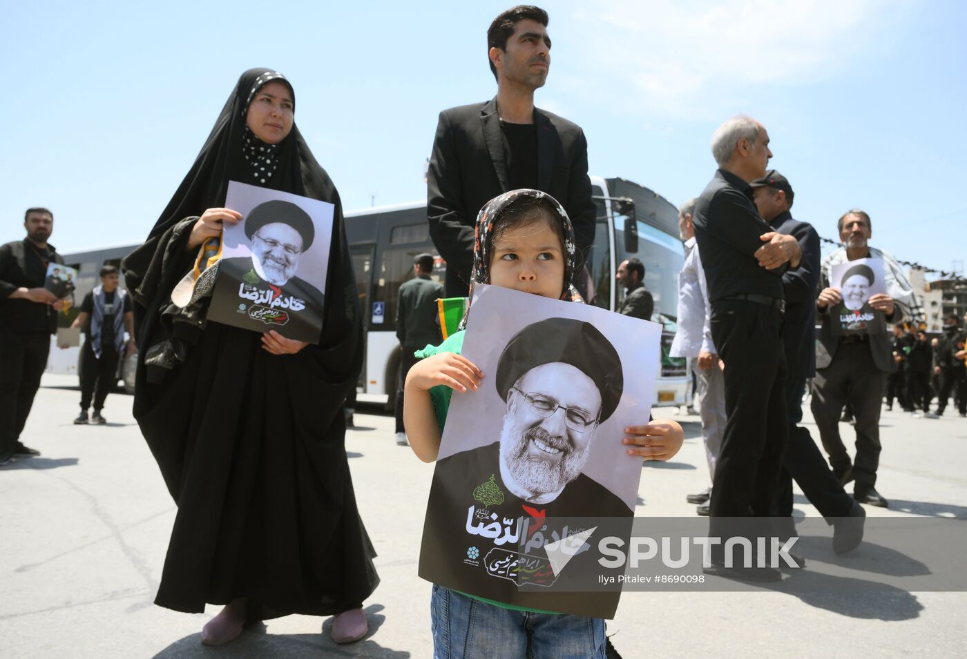 Iran President Death Farewell